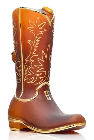 Hemper ''Cowboy Boot'' XL Western Style Bong Amber