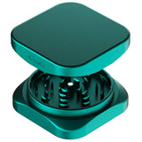 Krush Kube 2.0 Extra Large Metal Grinder 2 Parts 75mm - Emerald Green
