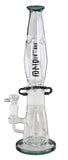 M+M JET Showerhead Percolator Bong Sea Green