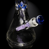Milkyway ''Skull Ace Card'' Beaker Bong - Purple