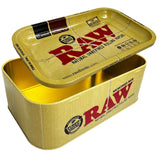 RAW ''Munchies'' Metal Storage Box With Rolling Tray - Puff Puff Palace