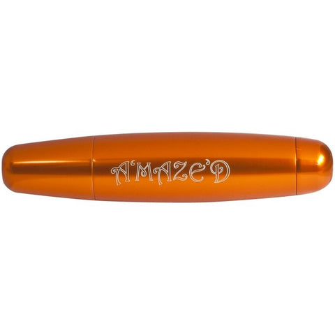 Red Eye ''Amazed'' Smoking Pipe - Orange