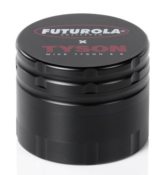 Tyson 2.0 x Futurola 4 Part Metal Grinder 62mm - Black