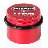 Tyson 2.0 x Futurola 4 Part Metal Grinder 62mm - Red