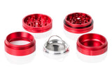 Tyson 2.0 x Futurola 4 Part Metal Grinder 62mm - Red