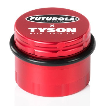 Tyson 2.0 x Futurola 4 Part Metal Grinder 62mm - Red