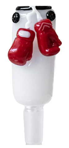Tyson 2.0 ''Heavy Bag'' Glass Bong Bowl 14mm - White
