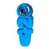 Urban Crew ''420 Blue'' Silicone Pipe - Puff Puff Palace