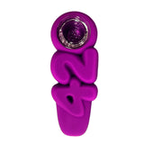 Urban Crew ''420 Purple'' Silicone Pipe - Puff Puff Palace