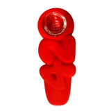 Uban Crew ''420 Red'' Silicone Pipe - Puff Puff Palace