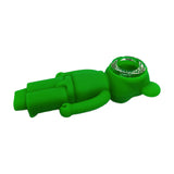Urban Crew ''Green Robot'' Silicone Pipe - Puff Puff Palace