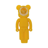Urban Crew ''Yellow Robot'' Silicone Pipe - Puff Puff Palace