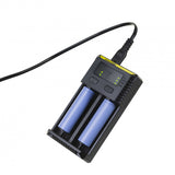 Battery Charger NiteCore Intellicharge i2 - Puff Puff Palace