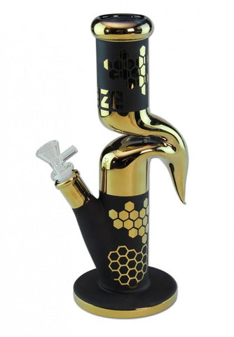 Blaze Glass 'ZigZag' Bong - Puff Puff Palace