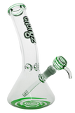 Chongz 'Goosebump' Glass Bent Beaker Bong - Puff Puff Palace