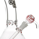 Chongz 'Goosebump' Glass Bent Beaker Bong - Puff Puff Palace