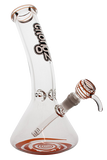 Chongz 'Goosebump' Glass Bent Beaker Bong - Puff Puff Palace