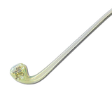 Gandalf Clear Glass Pipe - Puff Puff Palace
