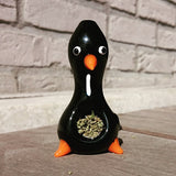 Penguin Glass Pipe - Puff Puff Palace