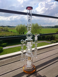 Tsunami 'Apple Double Donut' Percolator Bong - Puff Puff Palace