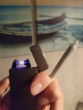 Novi Rechargeable Plasma Lighter - Gold - Puff Puff Palace