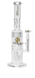 Tsunami Barrel Shower Head Drum Honeycomb Bong - Puff Puff Palace