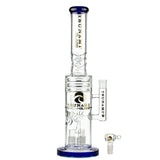 Tsunami Barrel Shower Head Drum Honeycomb Bong - Puff Puff Palace