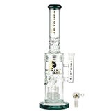 Tsunami Barrel Shower Head Drum Honeycomb Bong - Puff Puff Palace