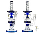 Tsunami "Jelly Fish" Double Sprinkler Percolator Bong