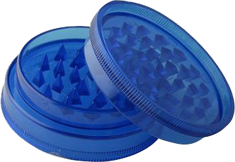Plastic Grinder 60mm - Dark Blue - Puff Puff Palace