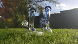 Ejector Ice Bong 18 cm Black - Puff Puff Palace
