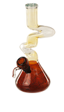 Red Eye 'Ziggy Van Halen' Zigzag Bong - Puff Puff Palace