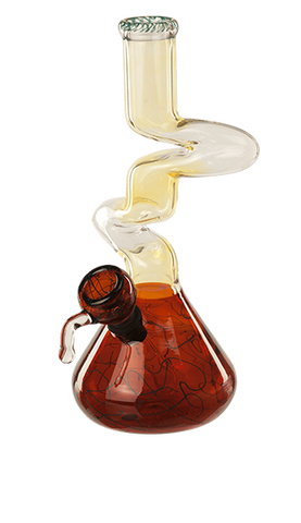 Red Eye 'Ziggy Van Halen' Zigzag Bong - Puff Puff Palace