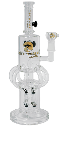 Tsunami 'Rocktapus' Percolator Bong - Puff Puff Palace