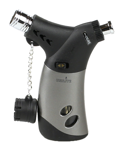 Unilite Jetflame Gas Torch - Chrome - Puff Puff Palace